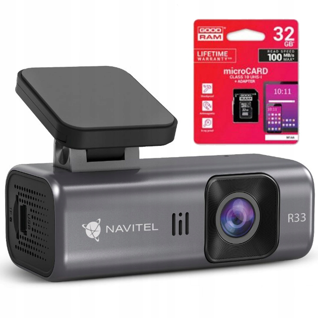 

Wideorejestrator Navitel R33 Fhd +karta 32
