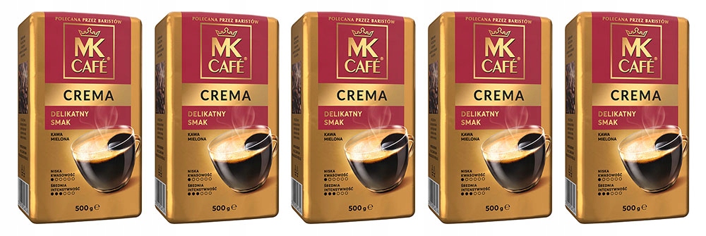 Kawa mielona Mk Cafe Crema 500g 5 szt. (2,5 kg)