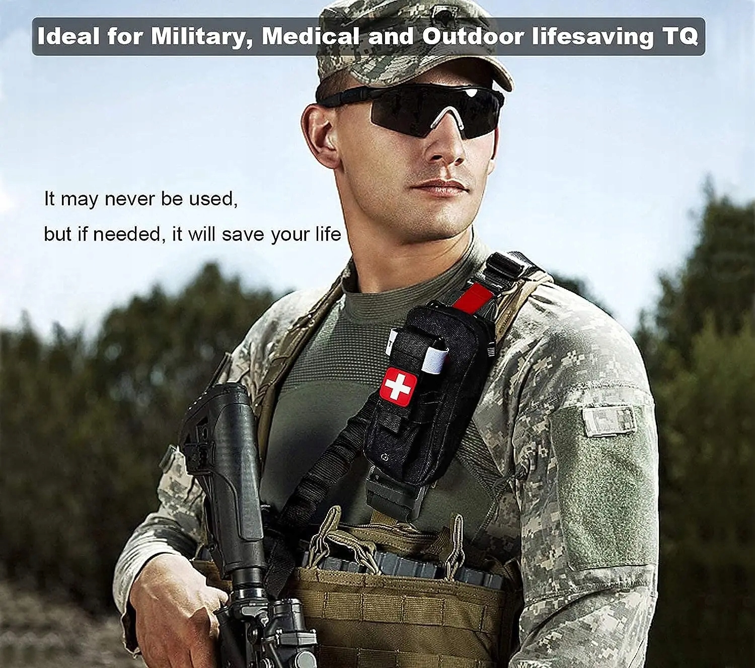 First Aid Kit Medical EDC Pouch Tactical MOLLE Outdoor Medical Bag Marka inna