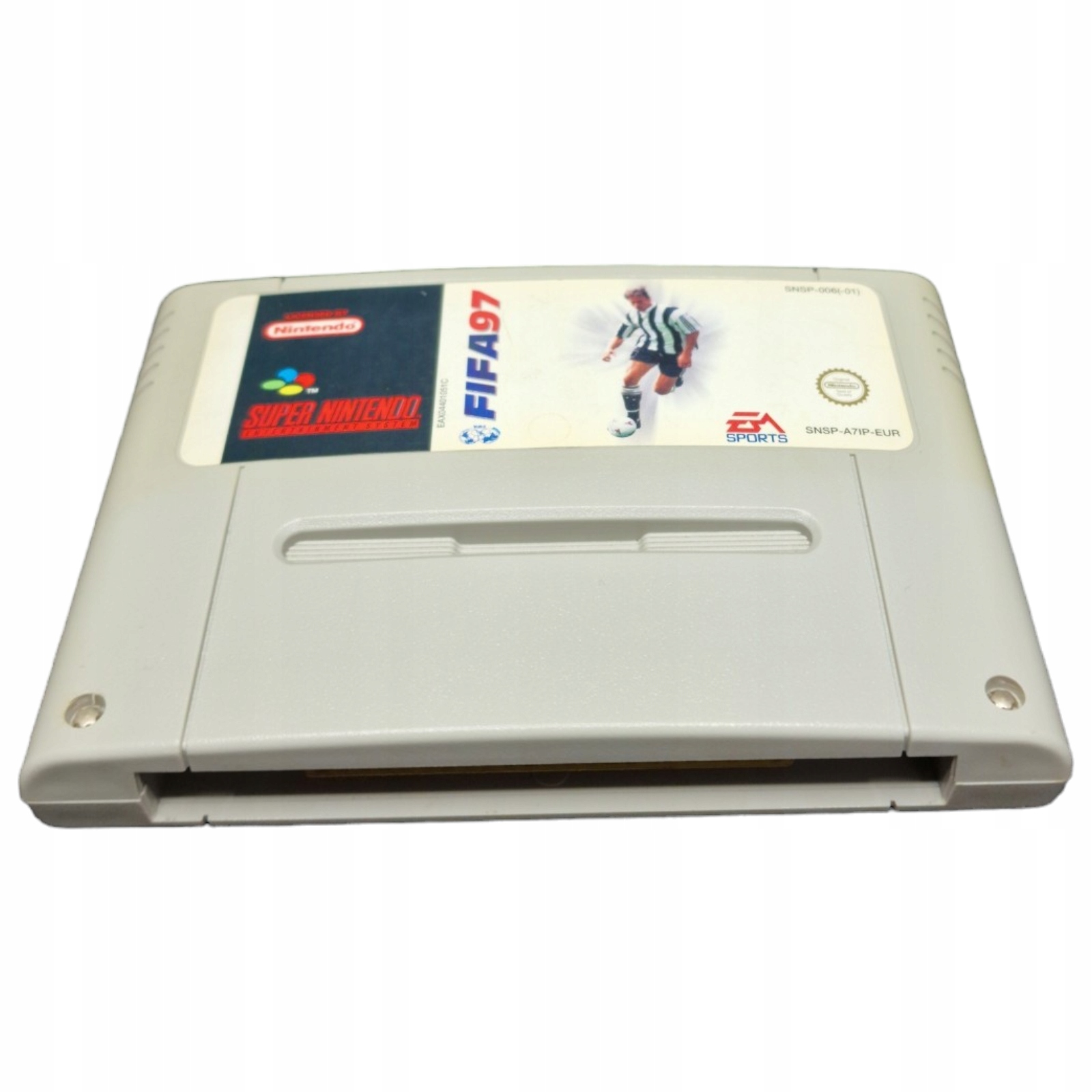 Gra FIFA 97 Nintendo SNES , kartridż i instrukcja Platforma Nintendo SNES