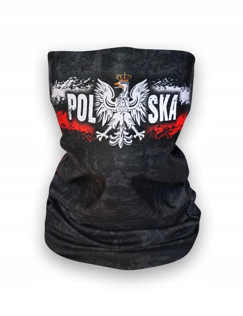 Chusta wielofunkcyjna Komin na szyję Polska 1 Patriotyczny z orłem Polacy