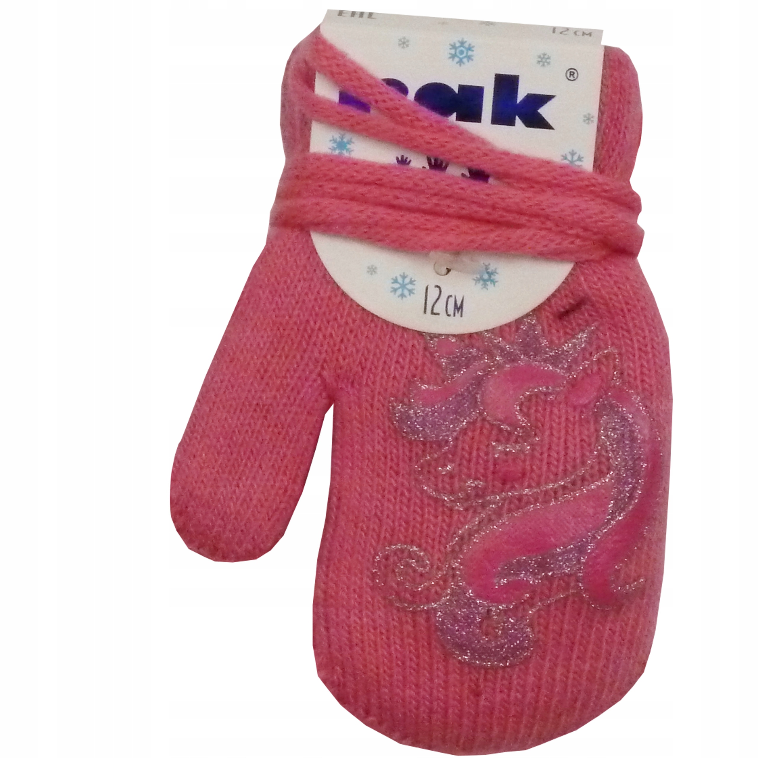 

Rękawiczki Ciepłe Grube Podwójne Na Sznurku 12 cm