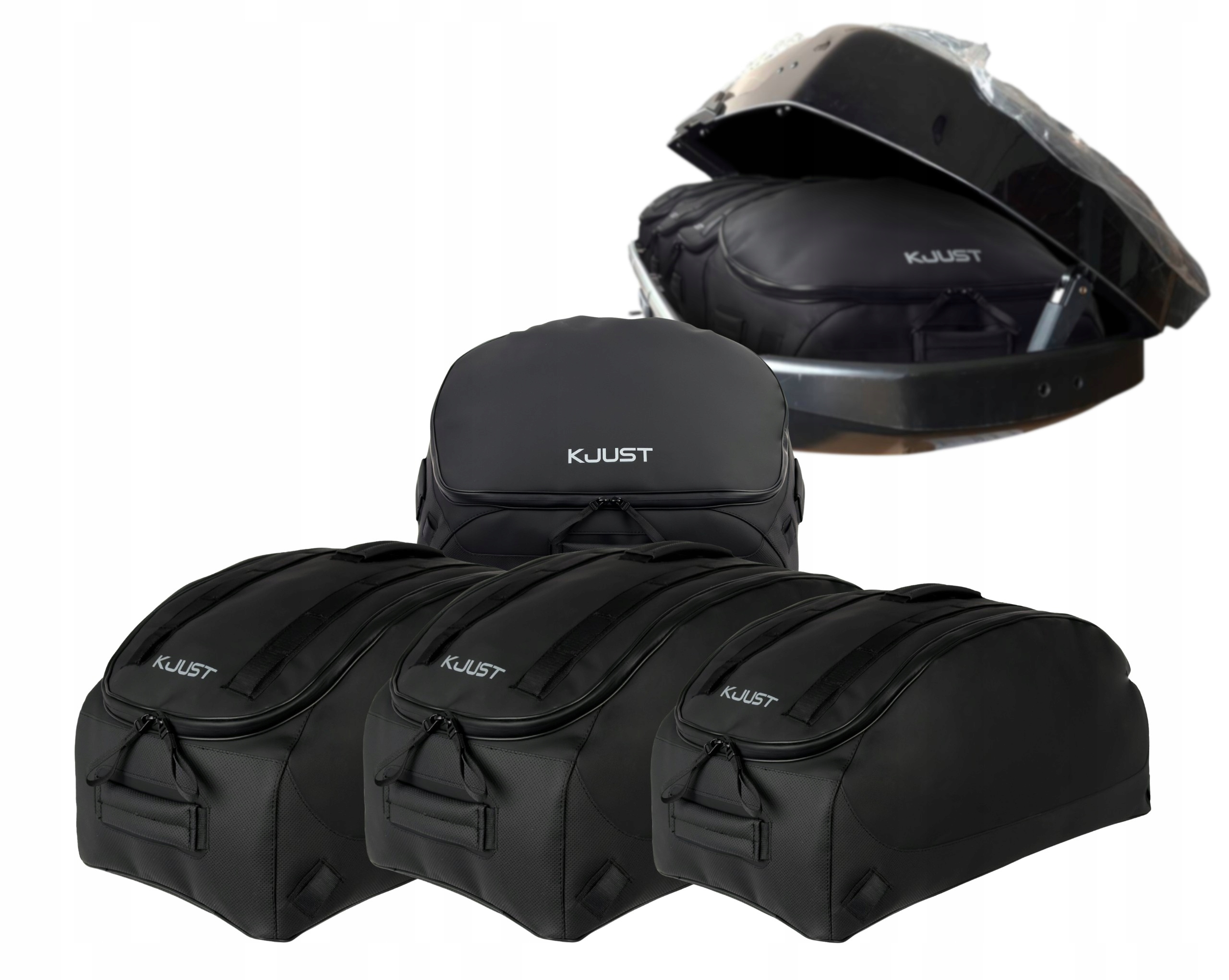 Sada kompletných tašiek Kjust Pro pre strešný box Thule Motion Xt L