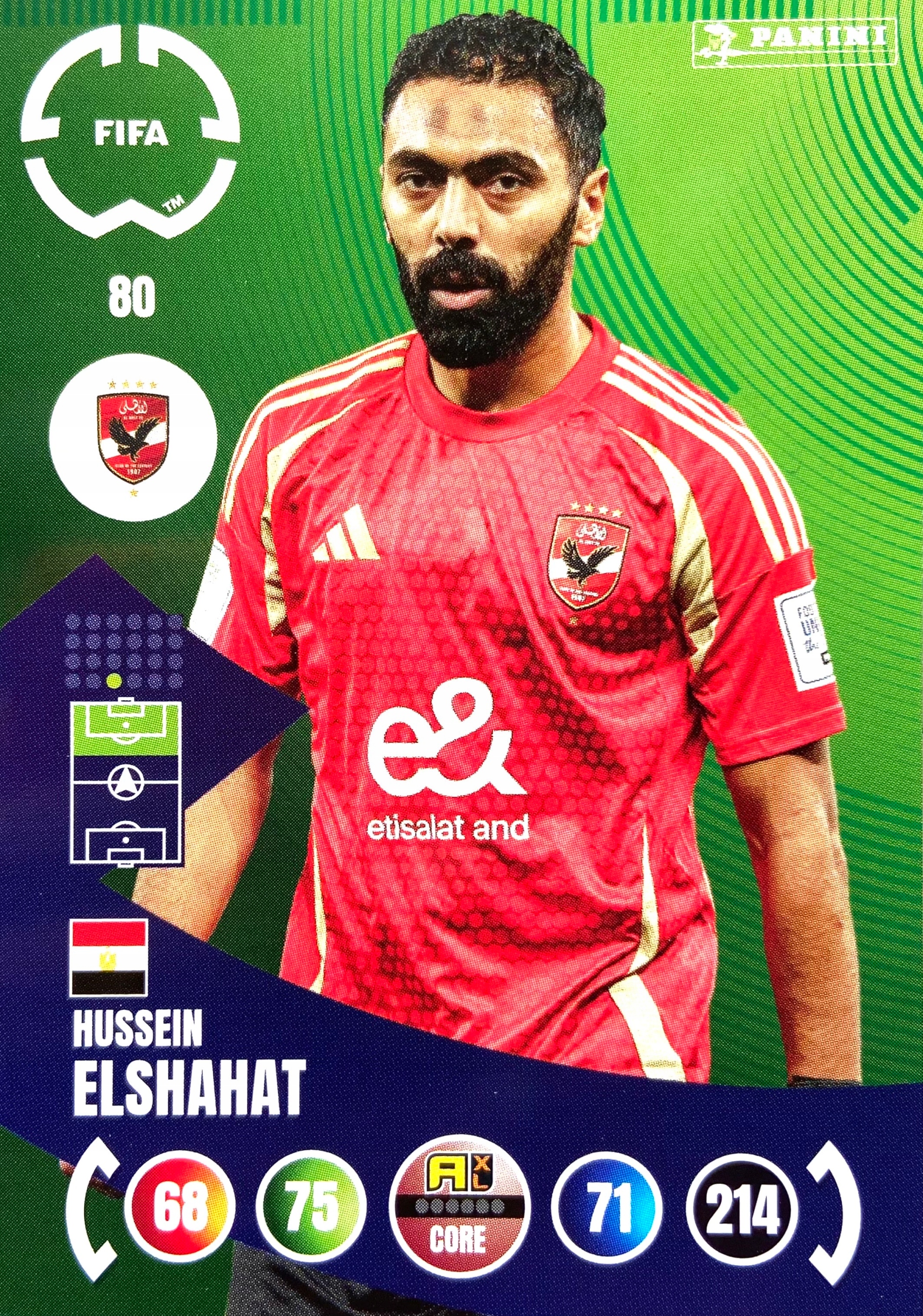 Fifa Club World Cup 2025 Team Mate Base 80 Hussein Elshahat Al Ahly Fc