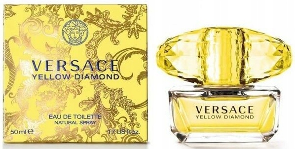 Versace Yellow Diamond 50 ML Toaletní Voda Pro Ženy Dámské Parfémy