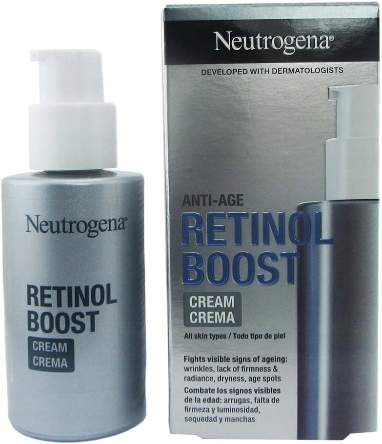Retinol Boost Neutrogena denní krém proti vráskám, noční krém 50 ml