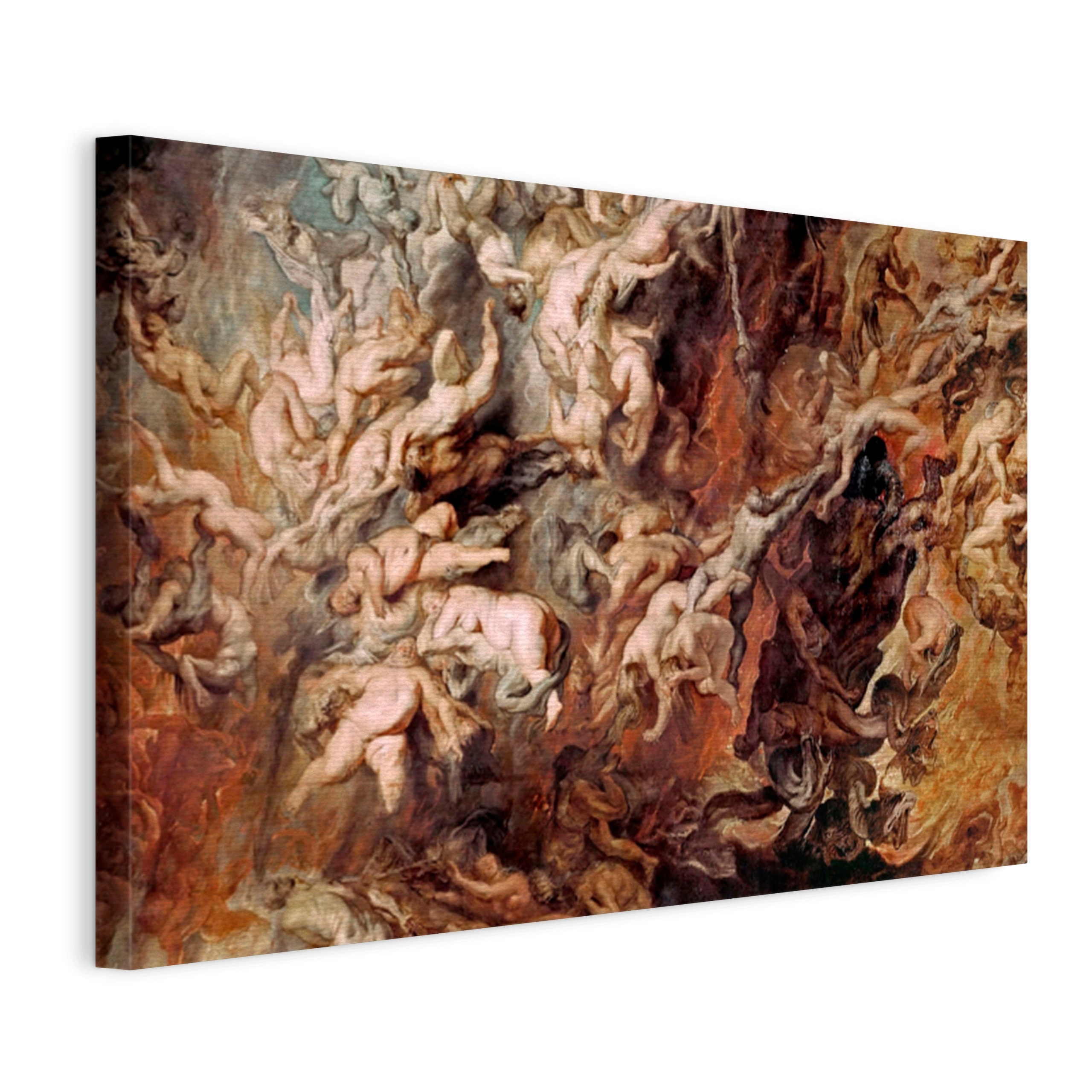 Obraz Na Plátne Peter Paul Rubens Pád Odsúdených 120x80