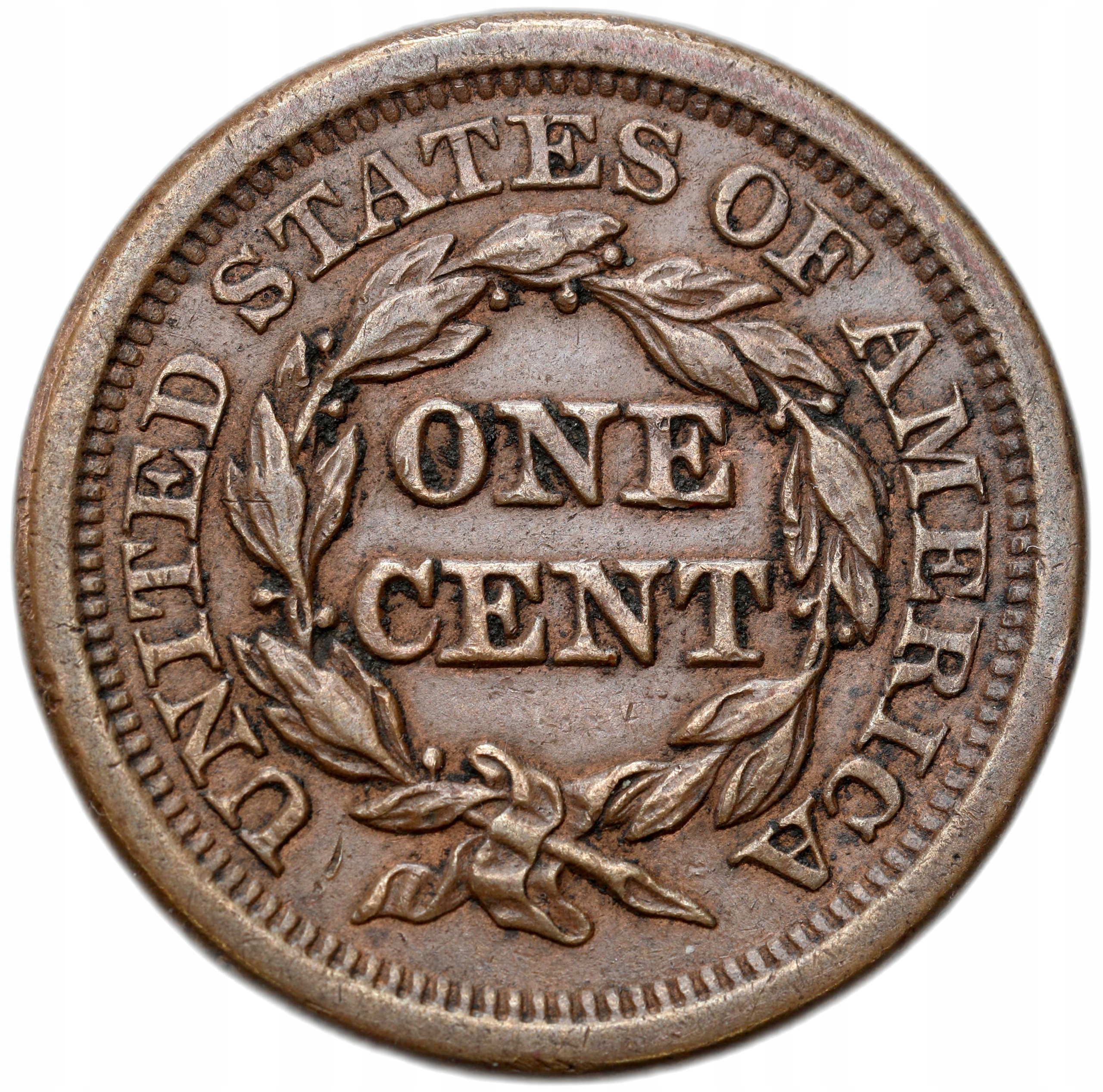 USA. 1 cent 1850, Filadelfia