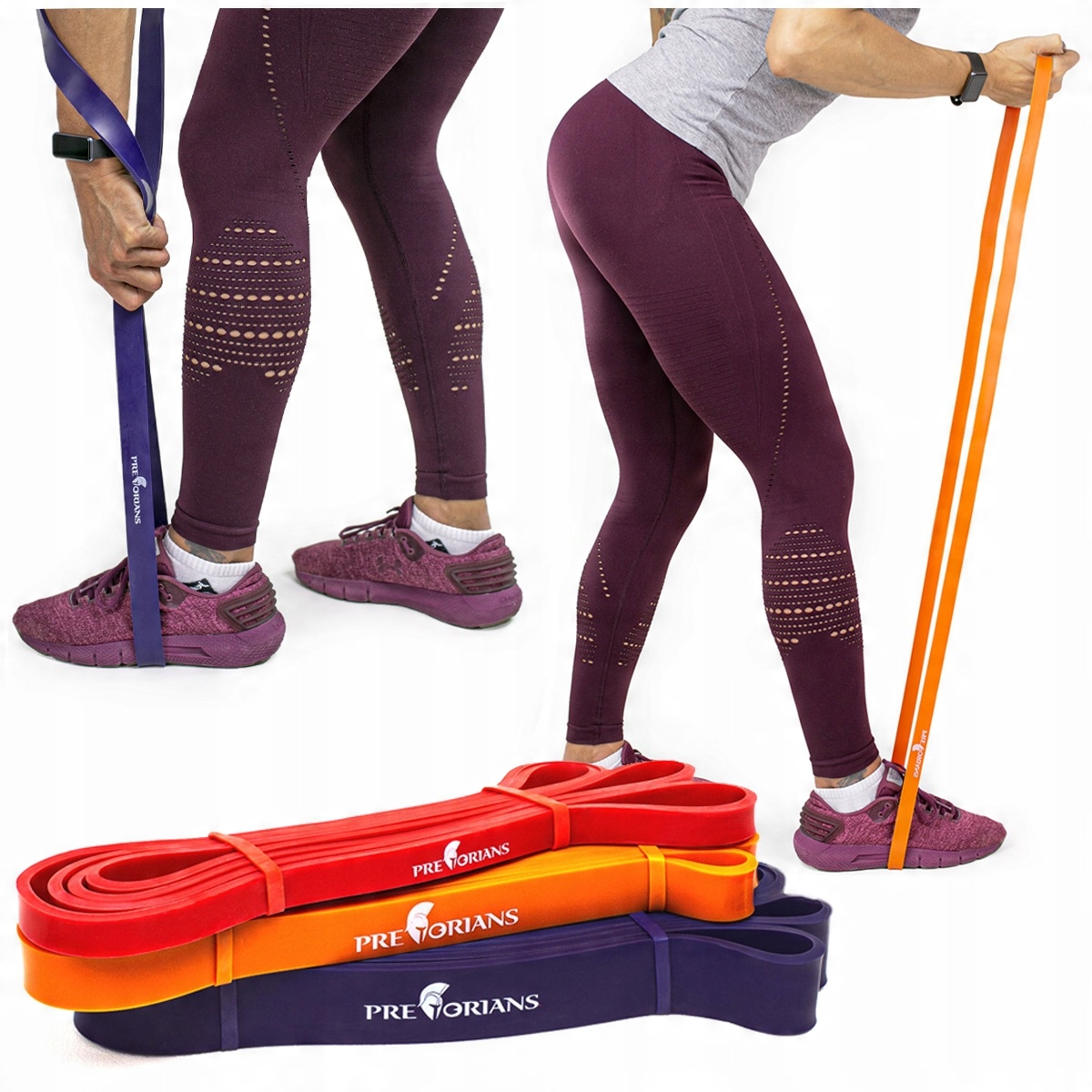 

Zestaw 3 gum power band do ćwiczeń w domu