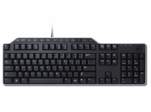 Klawiatura Przewodowa Dell KB522 USB Multimedialna QWERTY