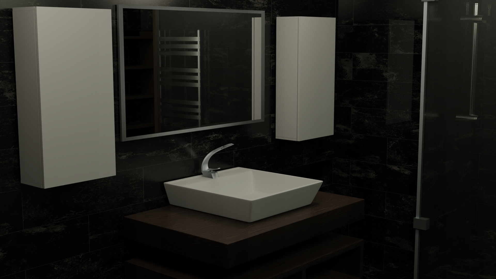 Szafka łazienkowa 90x40x22cm Biały Mat- wysyłka w całości. Marka Meble4you