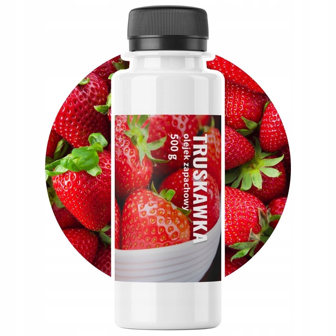 Vonný olej Jahoda na svíčky, vosk, mýdlo, koupelové kuličky 500 g