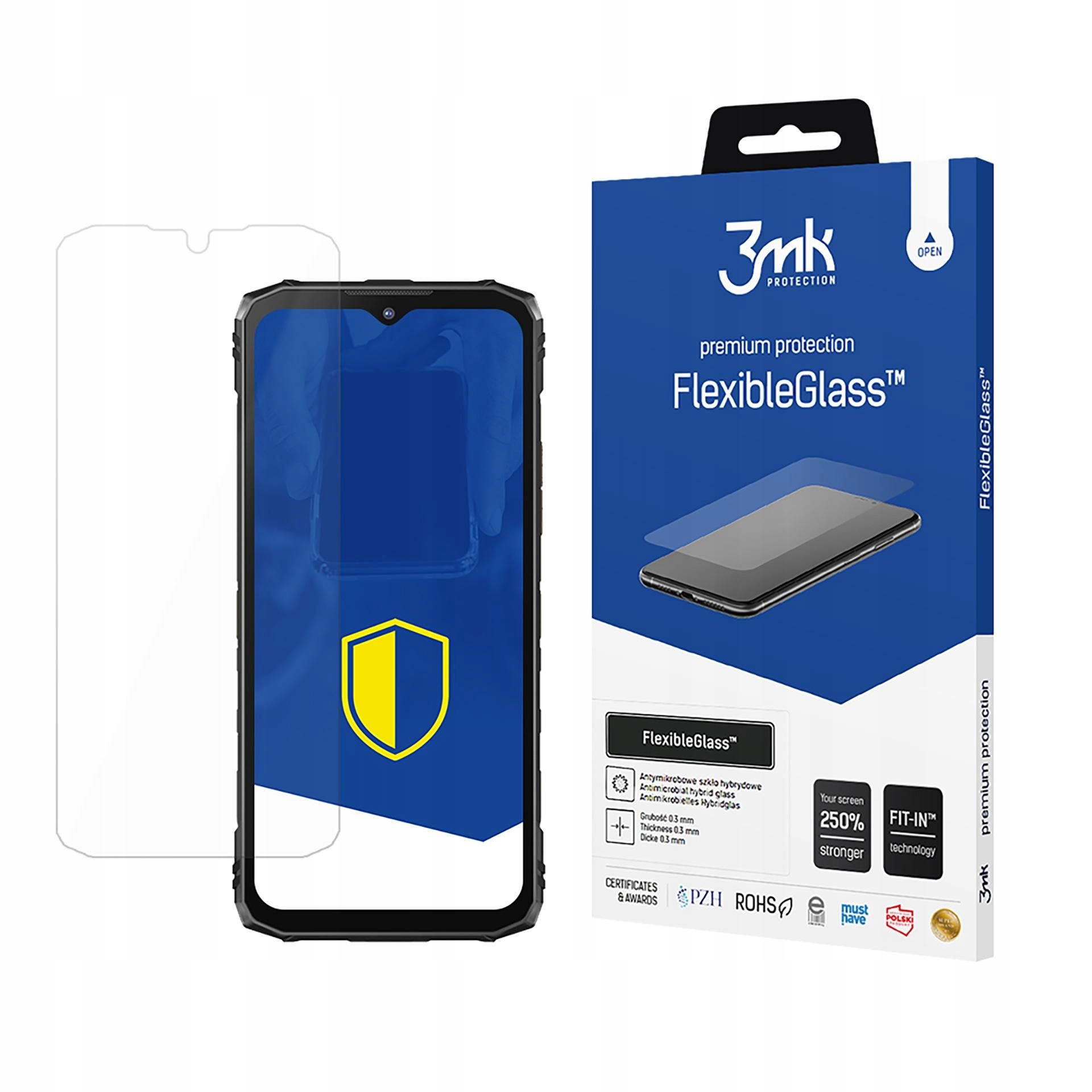 Szkło hybrydowe do Doogee Blade 10 Pro Ultra 3mk FlexibleGlass