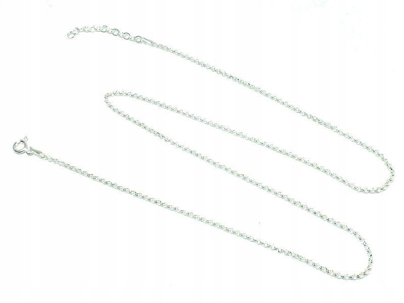 Łańcuszek srebrny Ag925 z zapięciem 45 cm+3cm