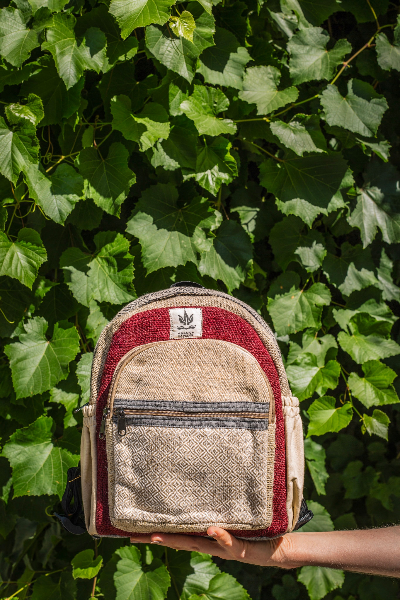 Barevný batoh Himalayan Hemp Hippie etno boho z Nepálu