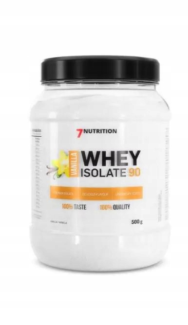 7NUTRITION Whey Isolate 90 500 G Bílkovina Obsahuje Izolát