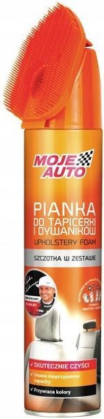 MOJE AUTO PIANKA DO TAPICERKI ZE SZCZOTKĄ 520ML