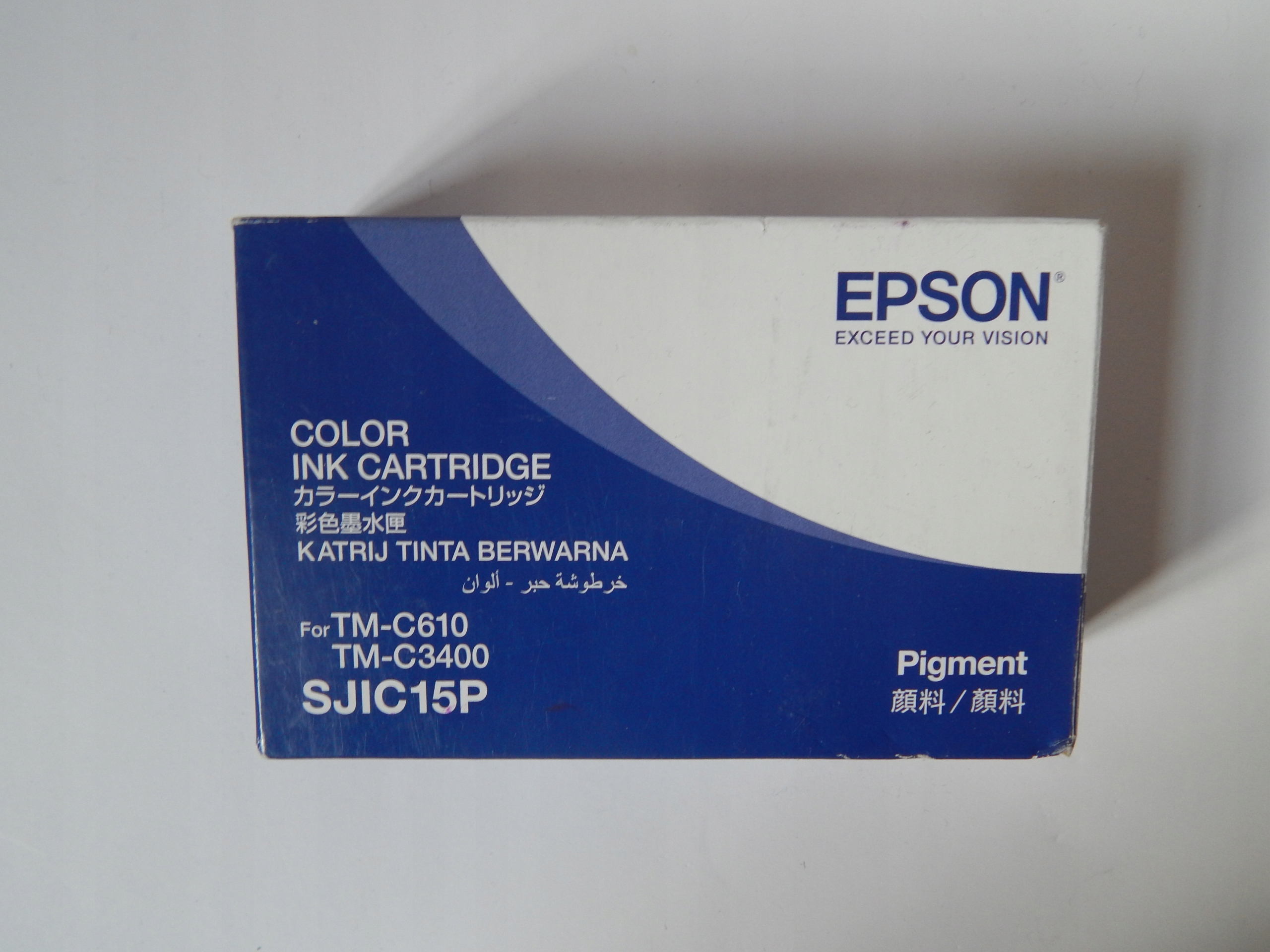 Tusz Epson SJIC15P farba Originálna, nová 2026