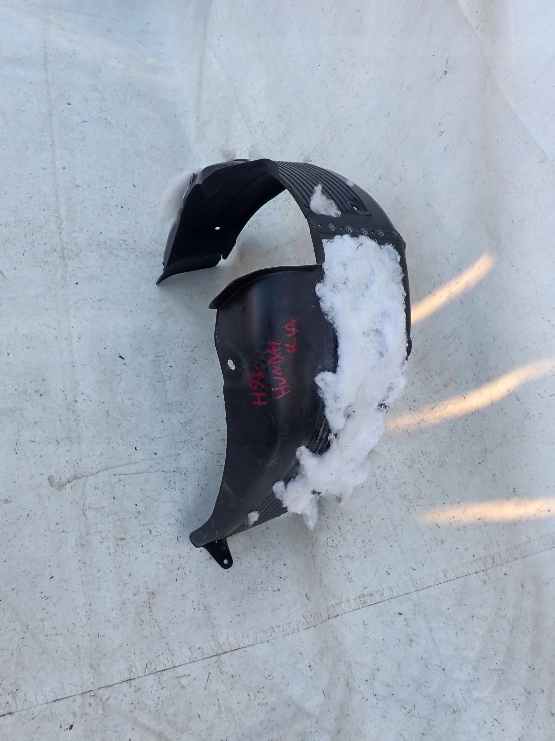 KIA CEED II 12-16 mudguard left rear part rear.