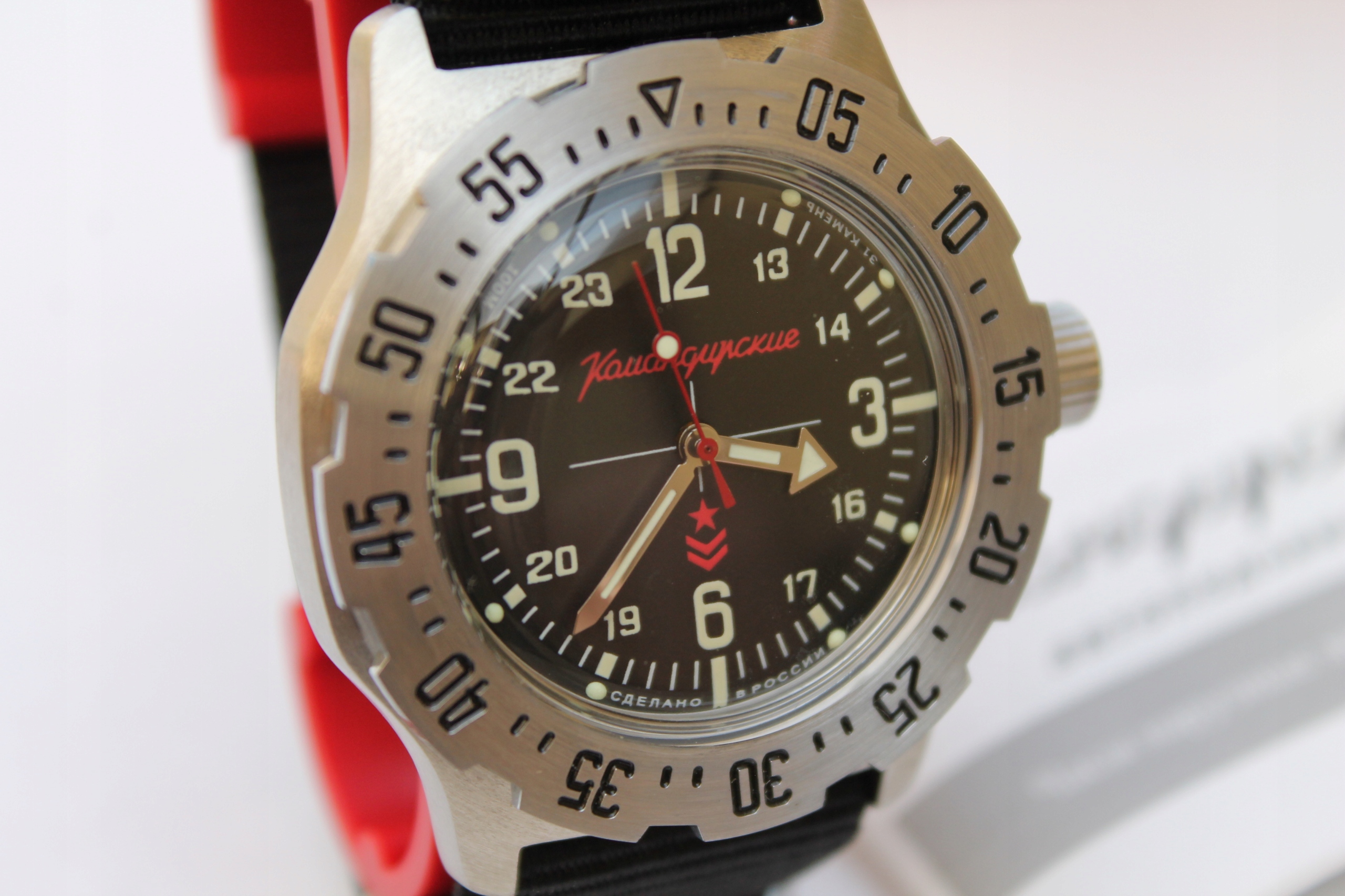 Wostok Vostok K-35 Ocel Automat Nový 350515