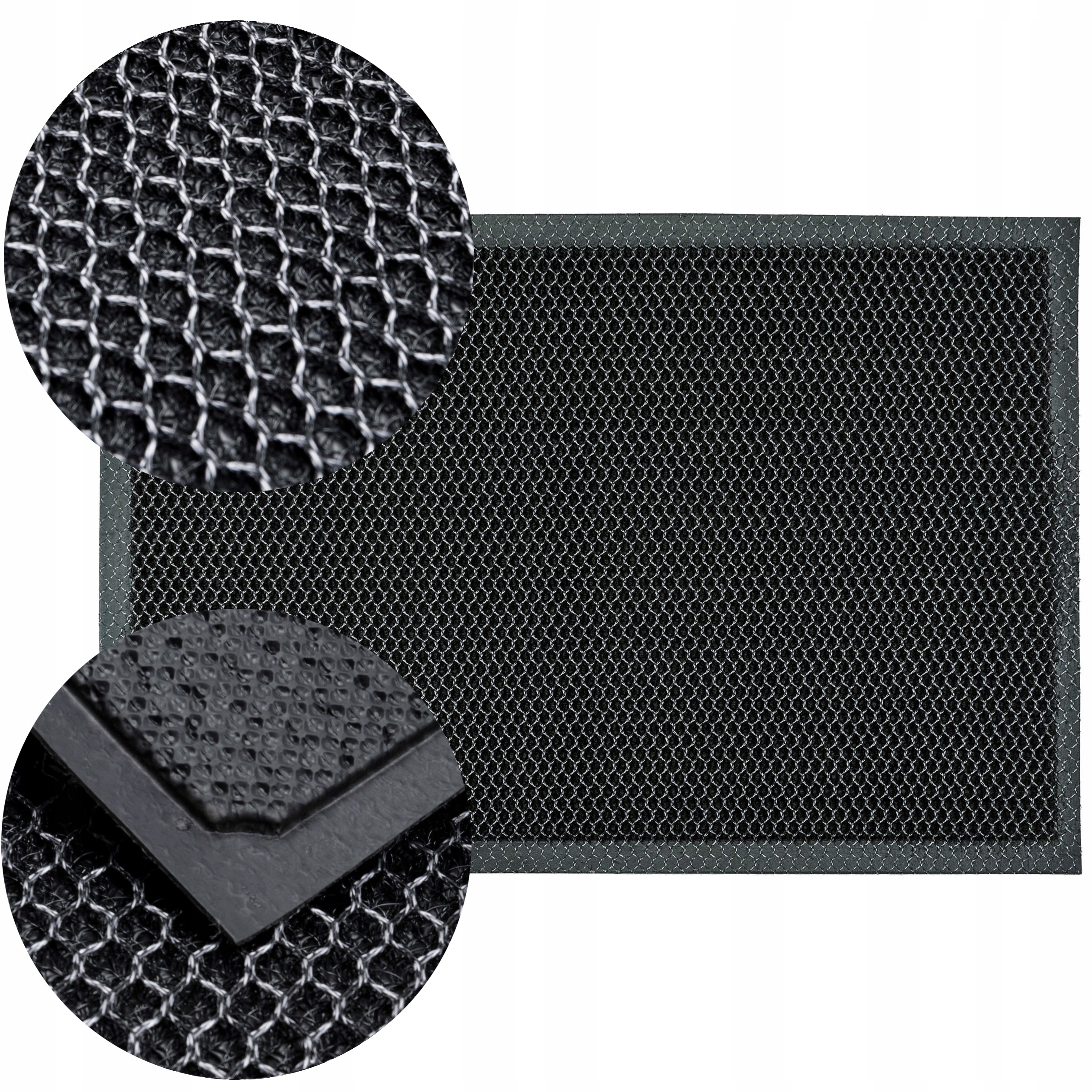 WYCIERACZKA WEJŚCIOWA 3D POD DRZWI DO BUTÓW ZEWNĘTRZNA 50x80CM