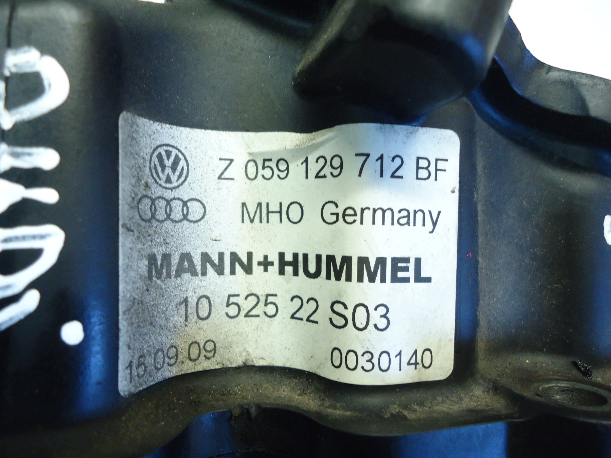 VW AUDI A4 B8 A5 8T 2.7 TDI V6 CAM intake manifold 059129712BF 059129086L