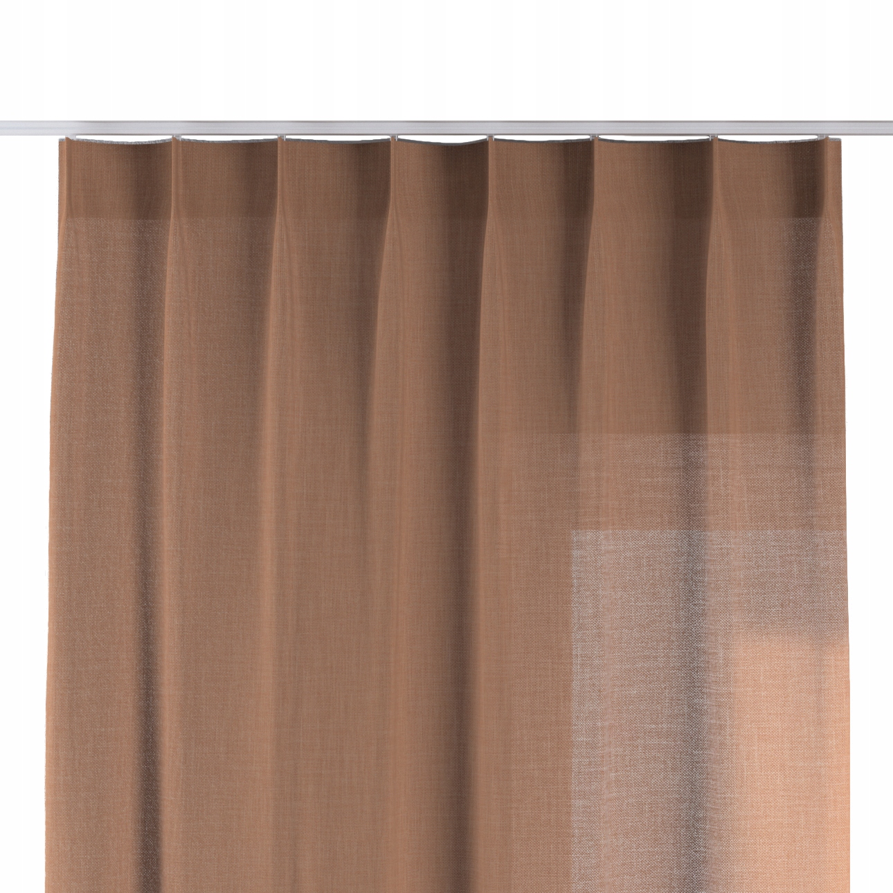 Dekoria Závěs na jednoduchých flex hácích 130 x 260 cm, odstíny žluté
