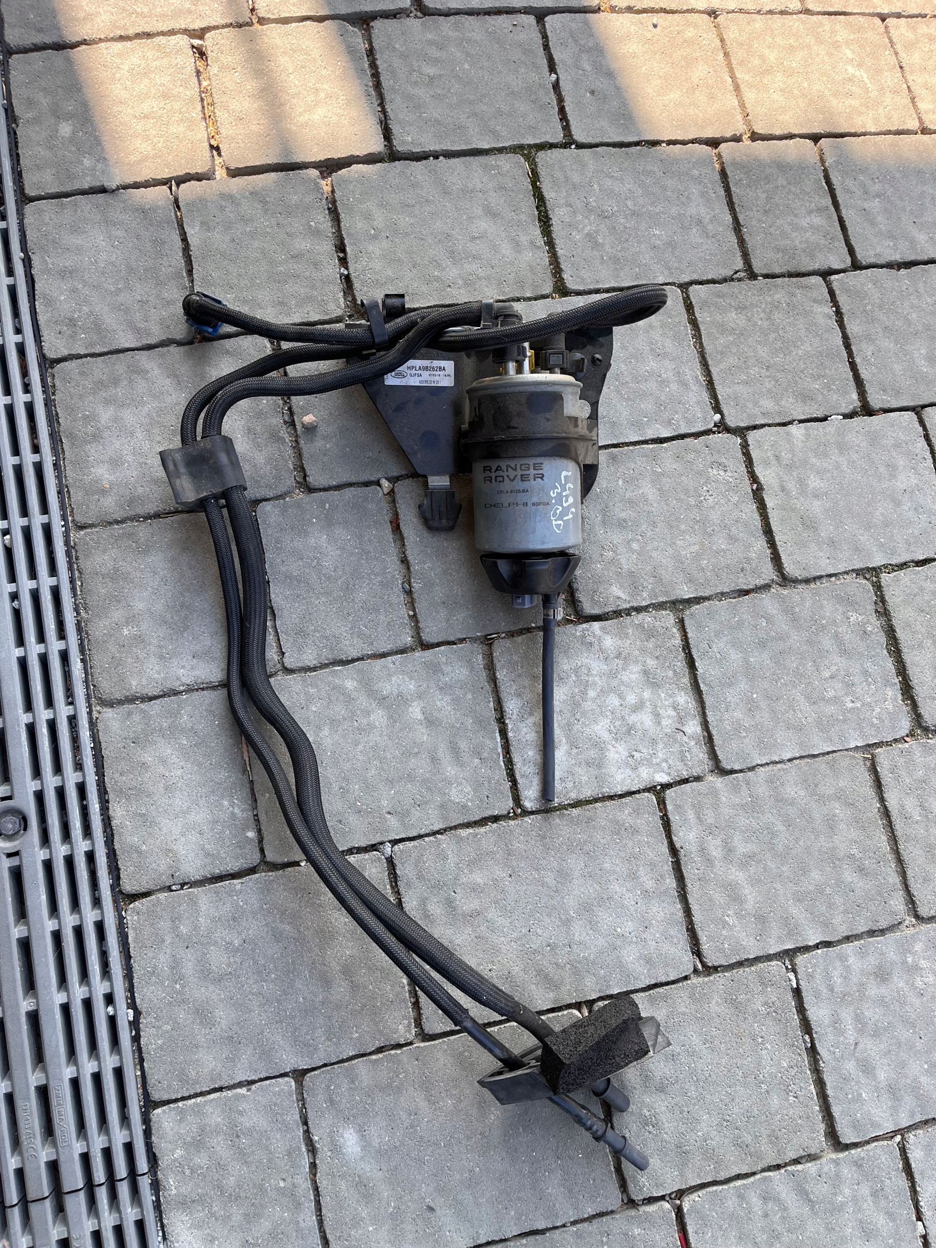 Range Rover SPORT L494 3.0 D корпус паливного фільтра