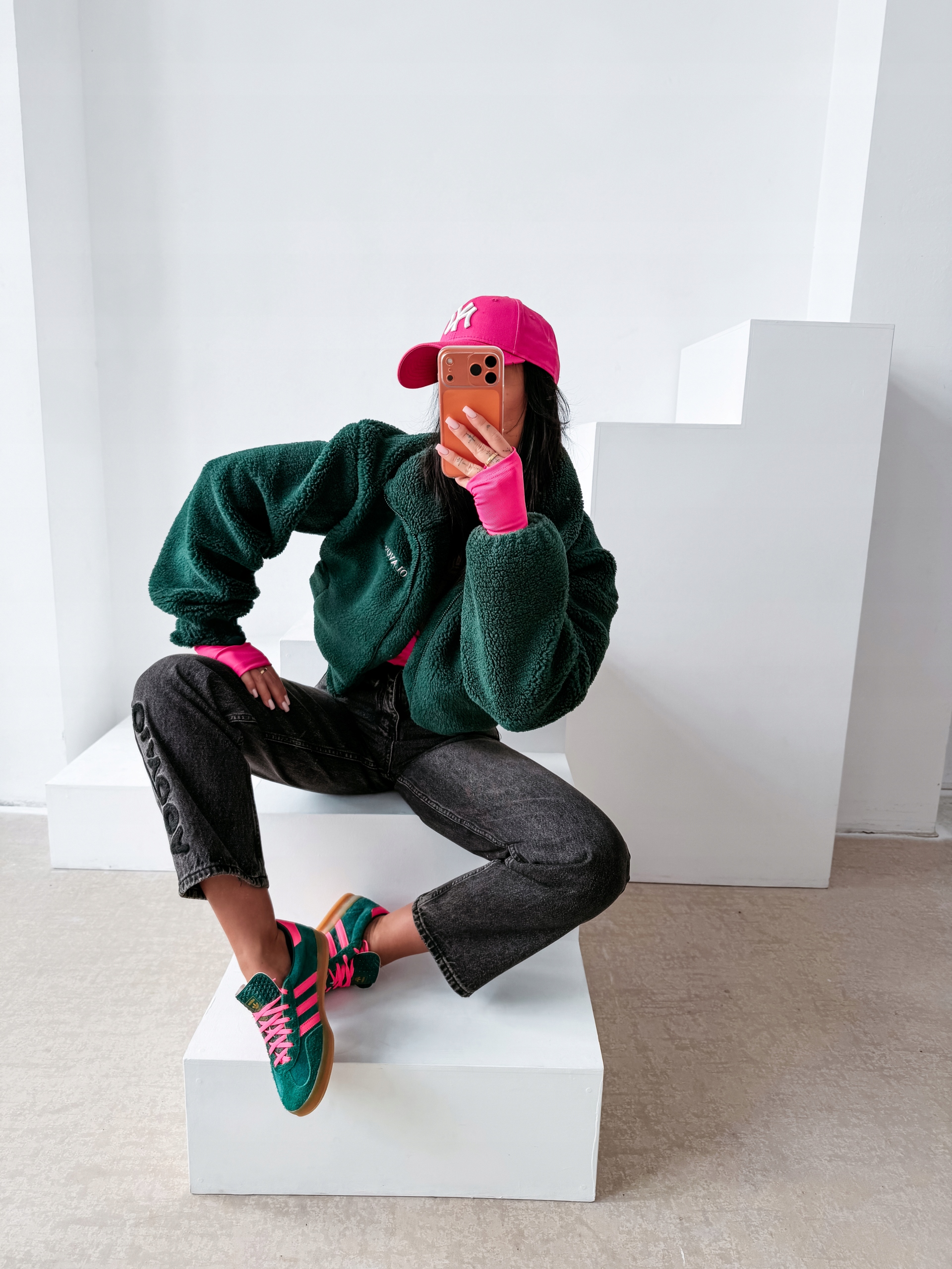 Dámská Bunda Loria Olavoga Lahvově Zeleň M