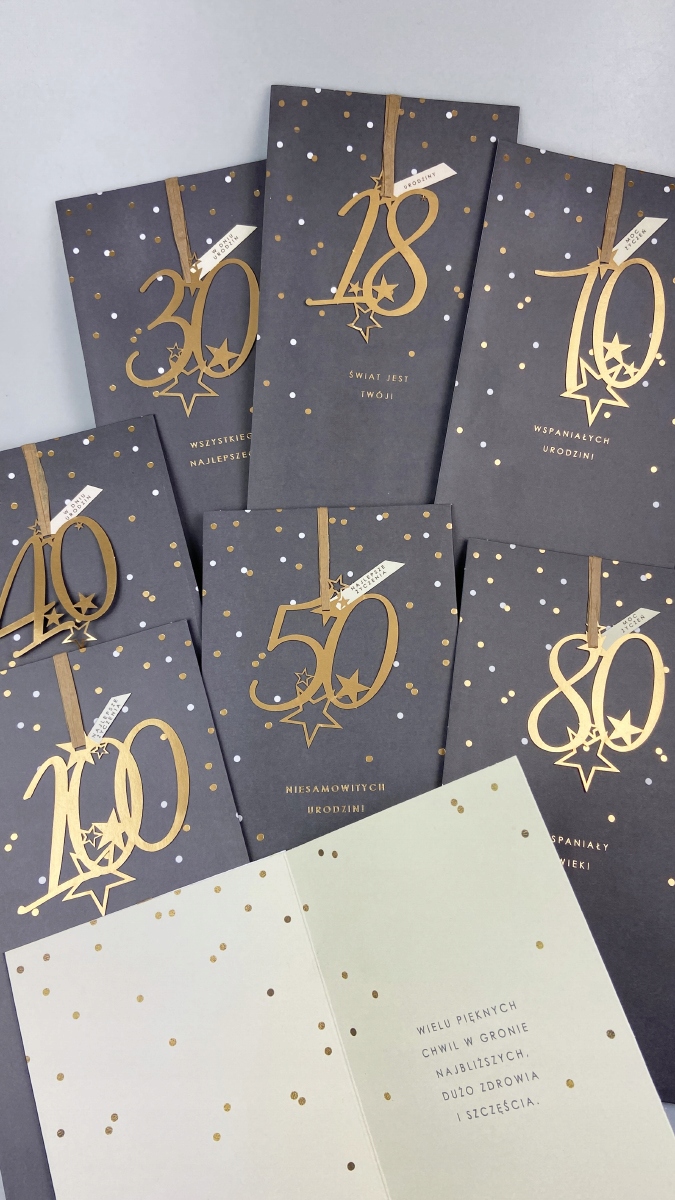 KARTKA NA URODZINY 70 SIEDEMDZIESIĄTKA HM 1104 EAN (GTIN) 5905970263675