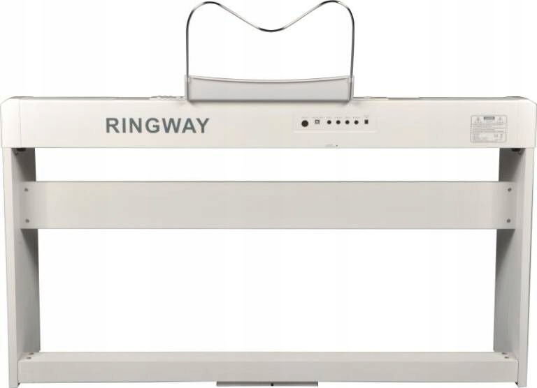 RINGWAY RP35 WH BIAŁE PIANINO CYFROWE 88 WAŻONYCH KLAWISZY NOGI ŁAWA ZESTAW Marka Ringway