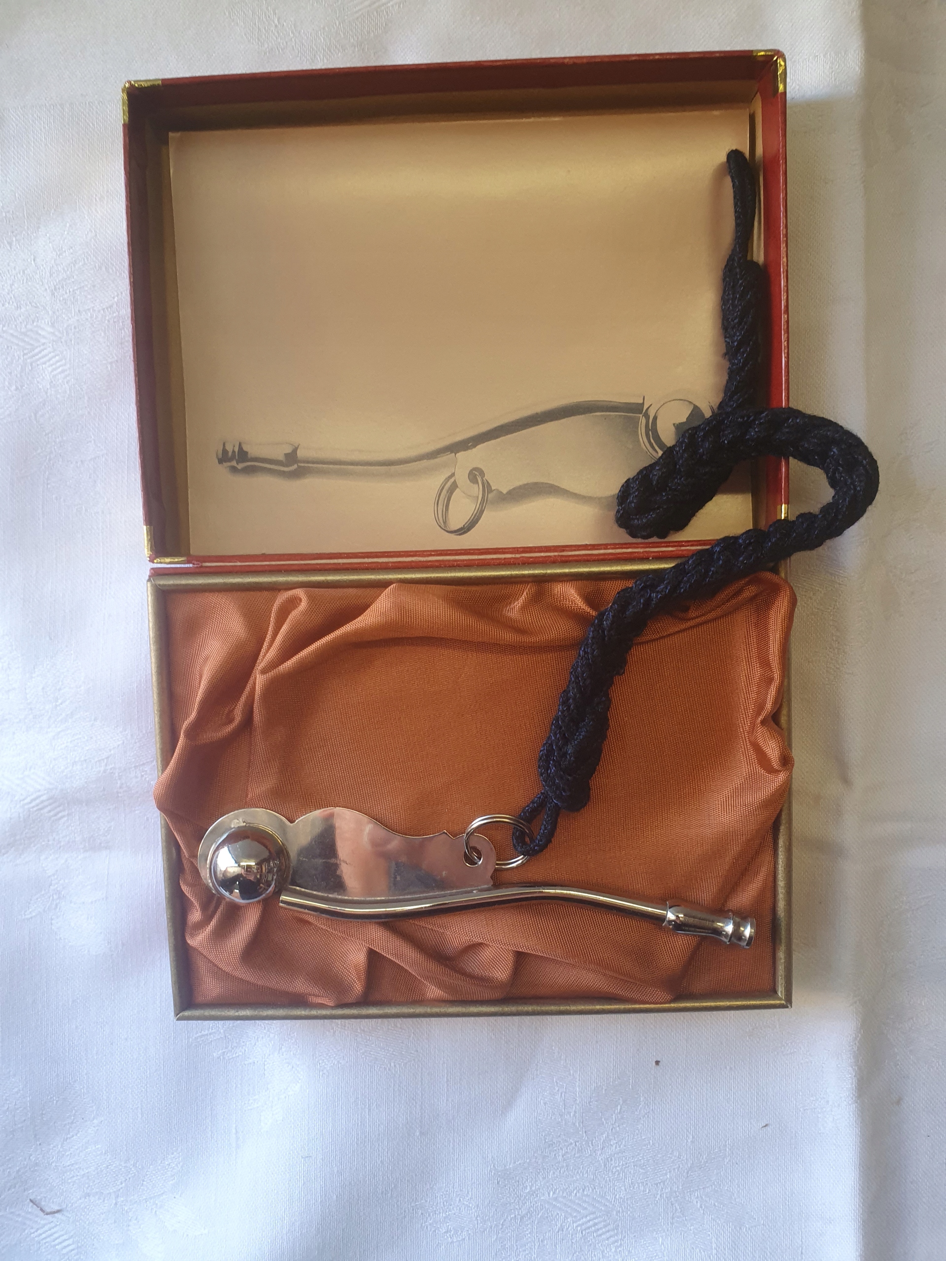 Gwizdek marynarski używany