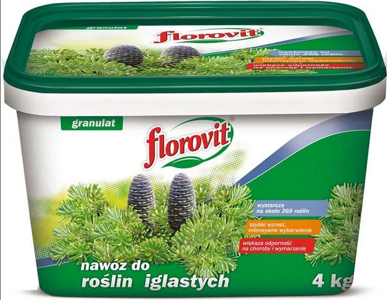 

Florovit Nawóz Do Roślin Iglastych Iglaków 4kg