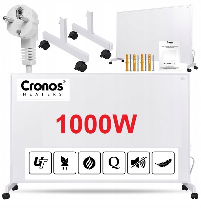 Promiennik Podczerwieni Panel Ir Obraz 1000W+ Nogi