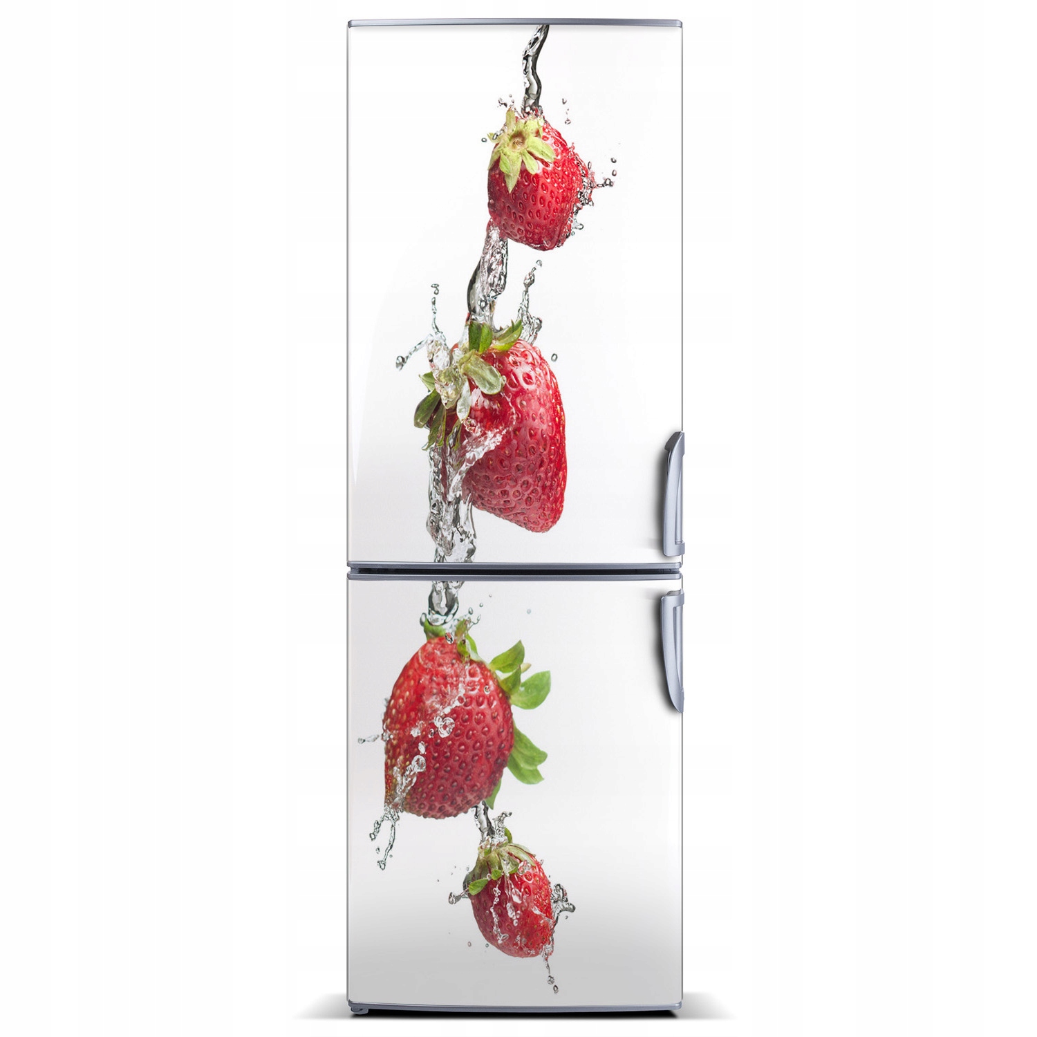 

Naklejka na lodówkę magnetyczna Truskawki 60x180