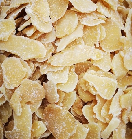 Levně Zázvor Kandovaný 5 kg vločky