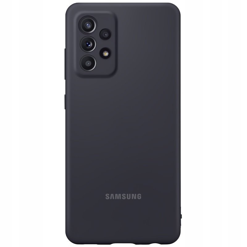 

Oryginalne Etui Do Galaxy A52 Silikonowe Czarne