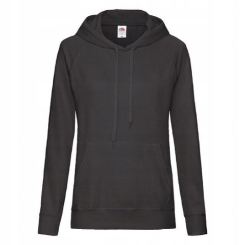 

Bluza damska Lightweight kaptur FruitLoom CzarnyXS