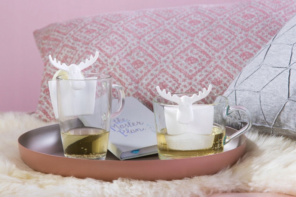 ZAPARZACZ SITKO DO HERBATY NA FILIŻANKĘ ŁOŚ KOZIOL Kolor czarny