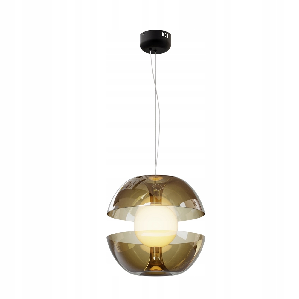 Závěsná Led lampa Rebel zlatá Maytoni MOD322PL-L6G3K 3000K skleněná stínidlo
