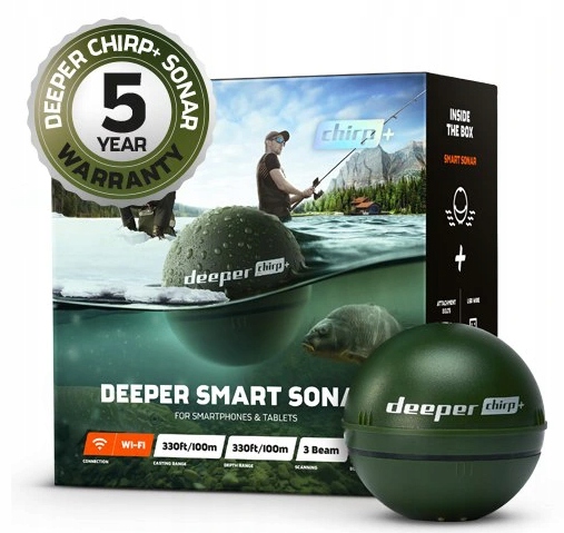 

Echosonda Smart Sonar Chirp+ Deeper