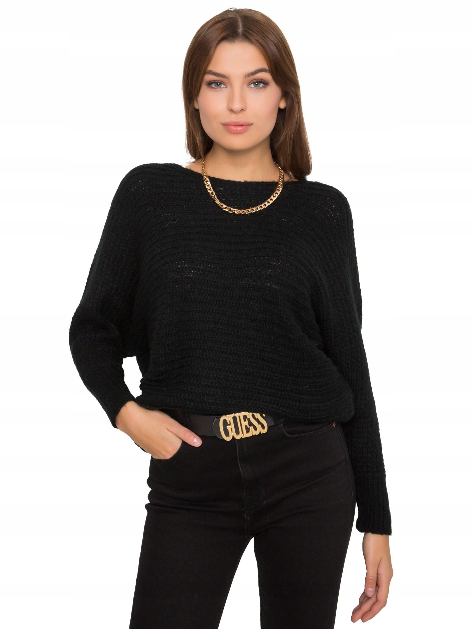 

Sweter kobiecy sweterek dzianinowy luźny