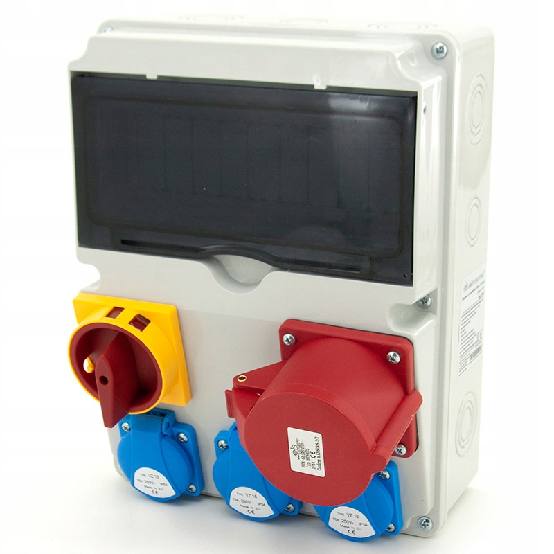 Stavební Rozvaděč 32A/5P 3x230V Vypínač Trg Nevybavený Kabelážní