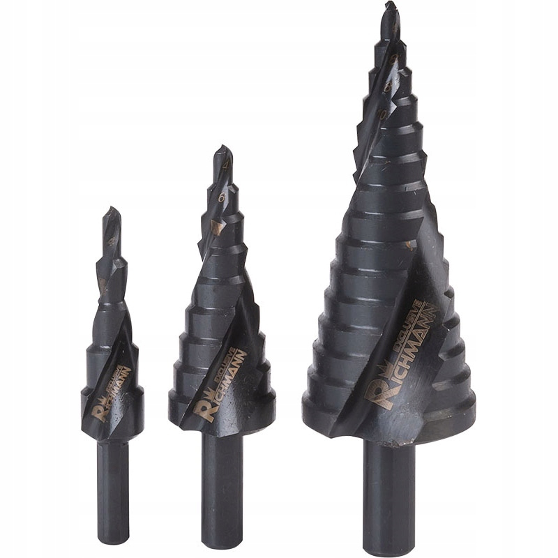 

Wiertła Stopniowe Do Metalu 4-32 MM Richmann C9265