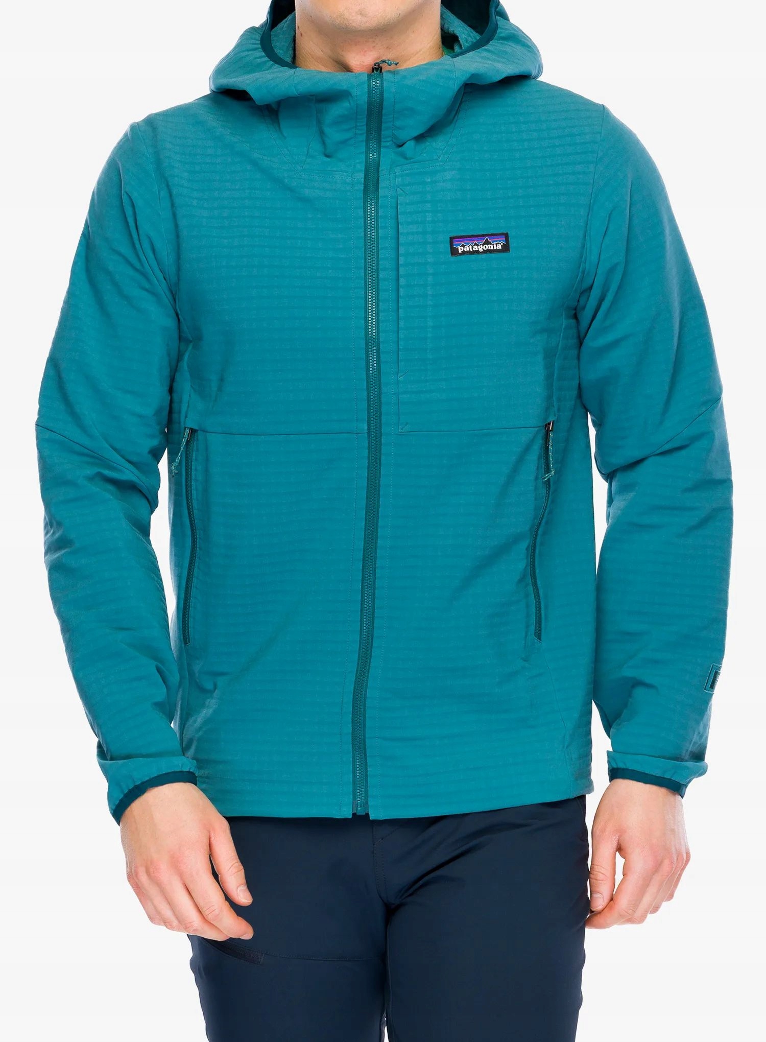 Kurtka softshell Patagonia R1 TechFace Hoody wetland blue XL