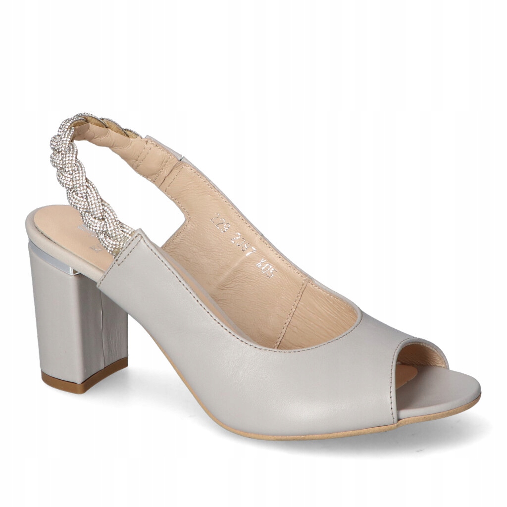 Sandály Kordel 2387/POP344 Popiel lico 38