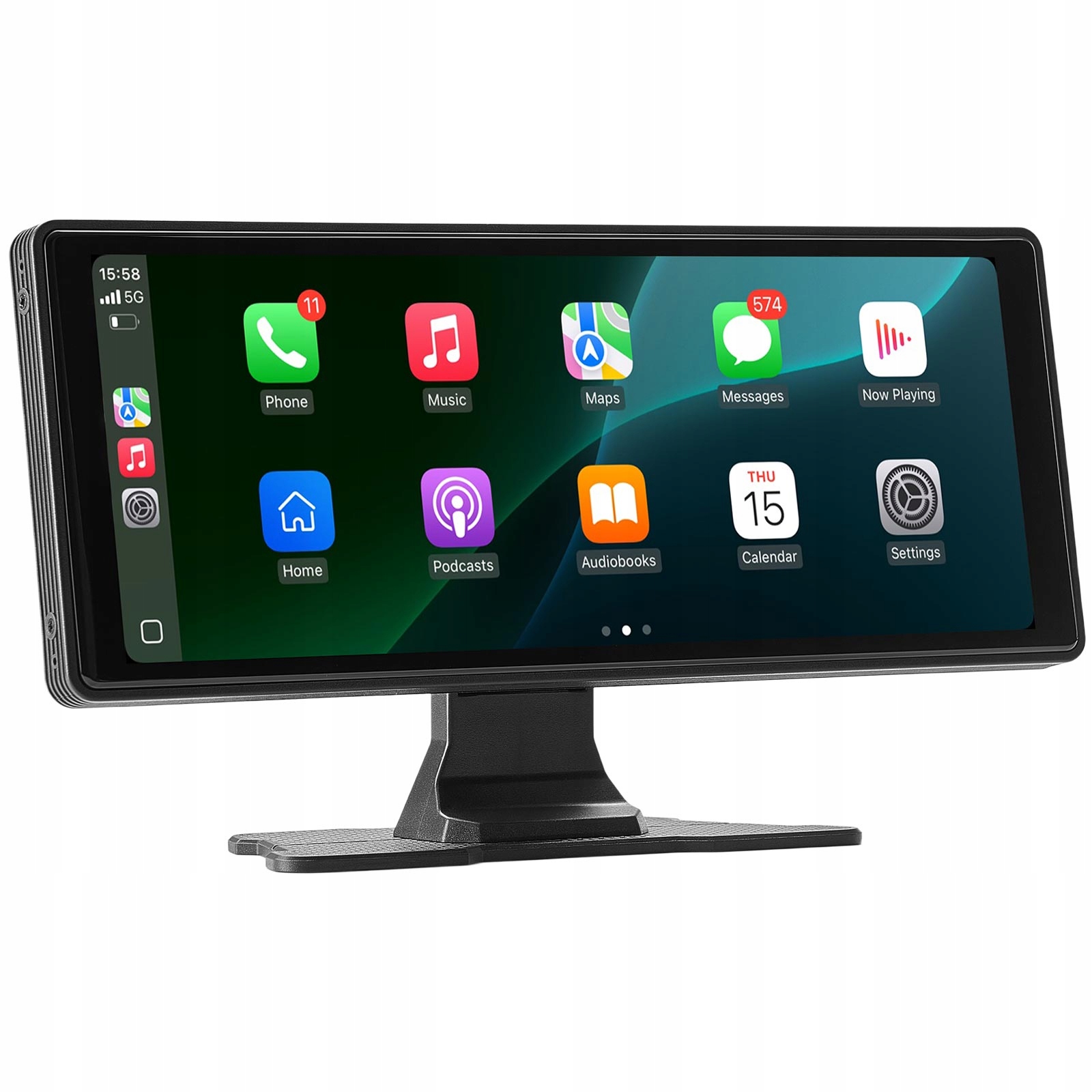 Bezdrôtové Autorádio Vevor 10 Palcov Hd Dotykový Displej Carplay Gps