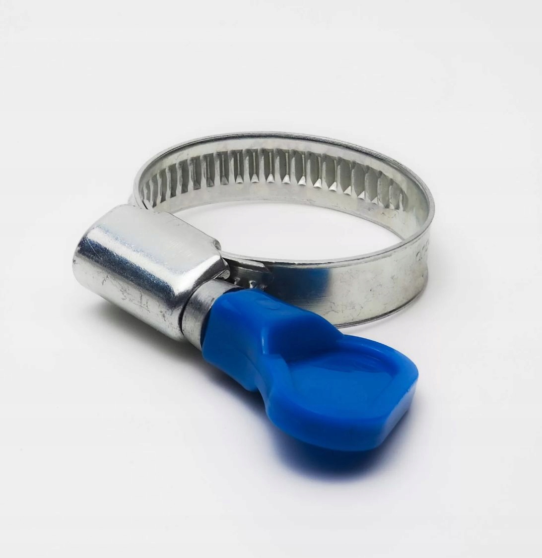 Opaska Zaciskowa Ślimakowa Z Motylkiem 25-40MM W1