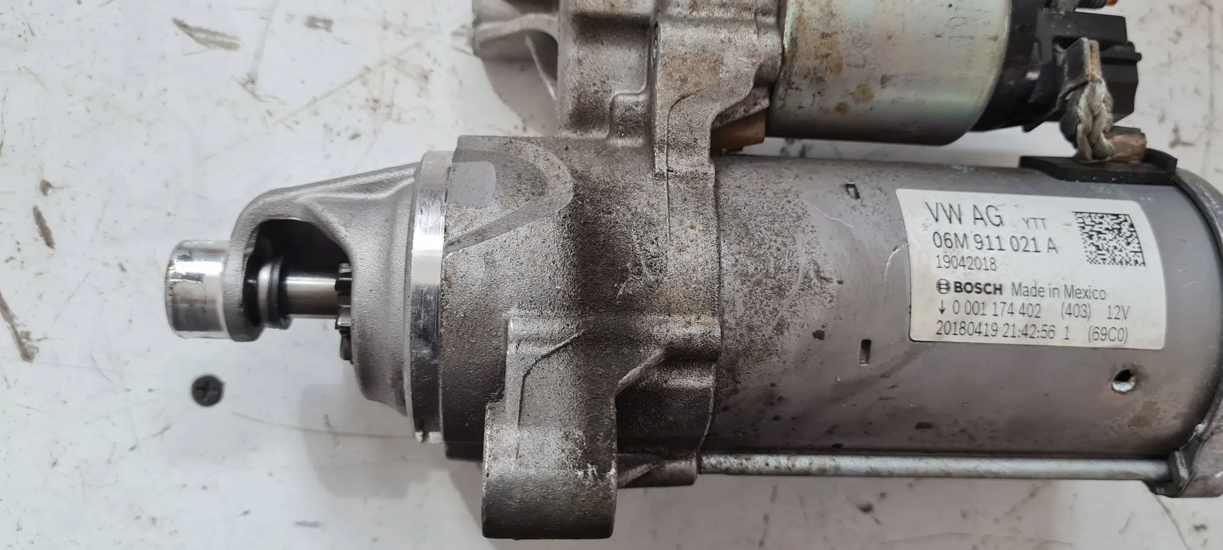 SQ5 Q5 80A startér MOTORU 06M911021A 3.0 TFSI