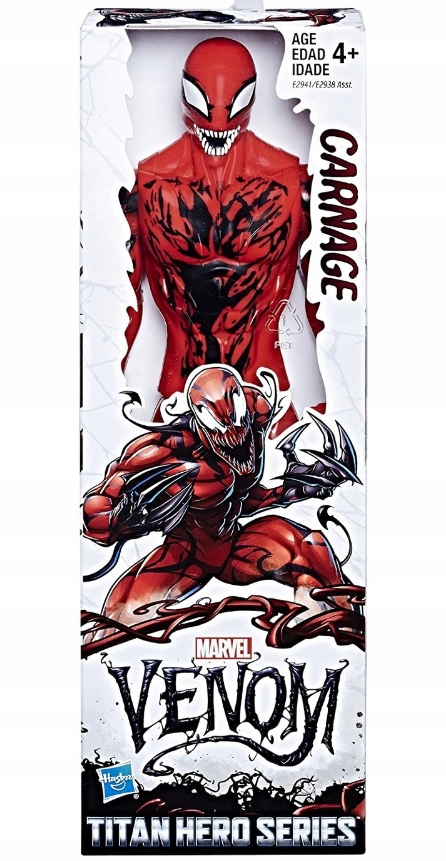 HASBRO VENOM CARNAGE RUCHOMA FIGURKA E2941 MARVEL Kod producenta E2941